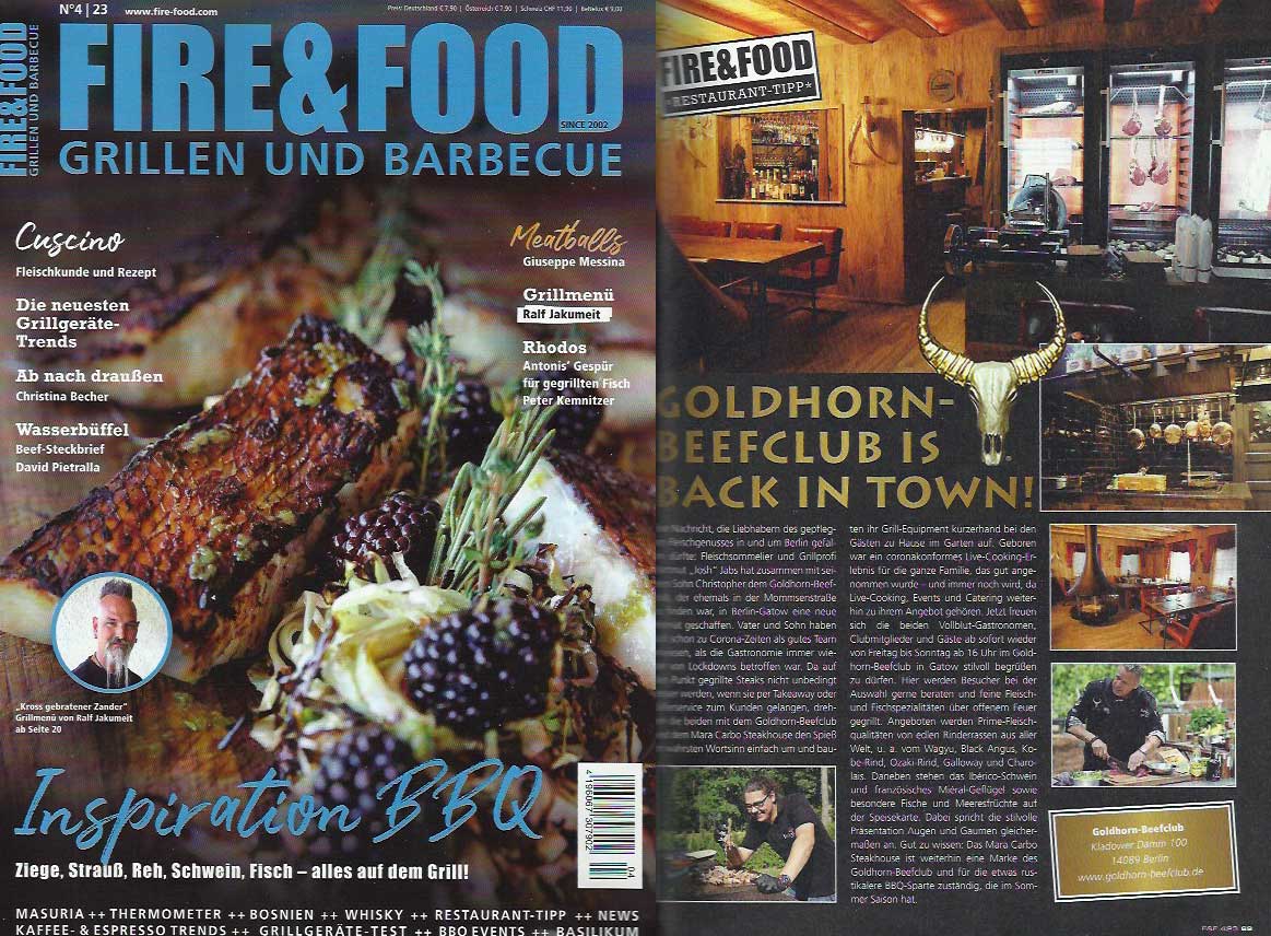 Fire & Food BBQ Magazine